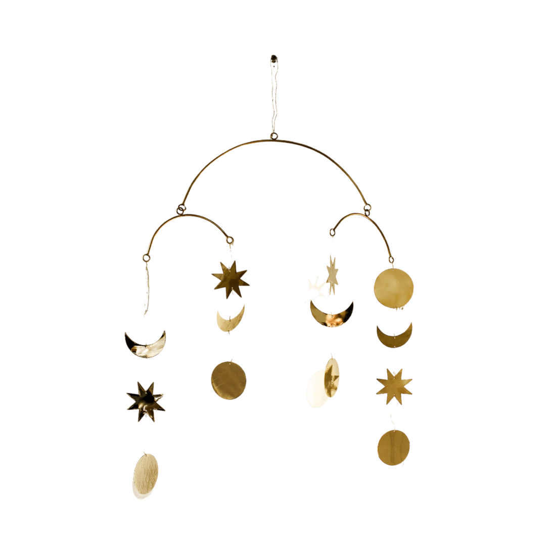 Brass Stars and Moon Mobile