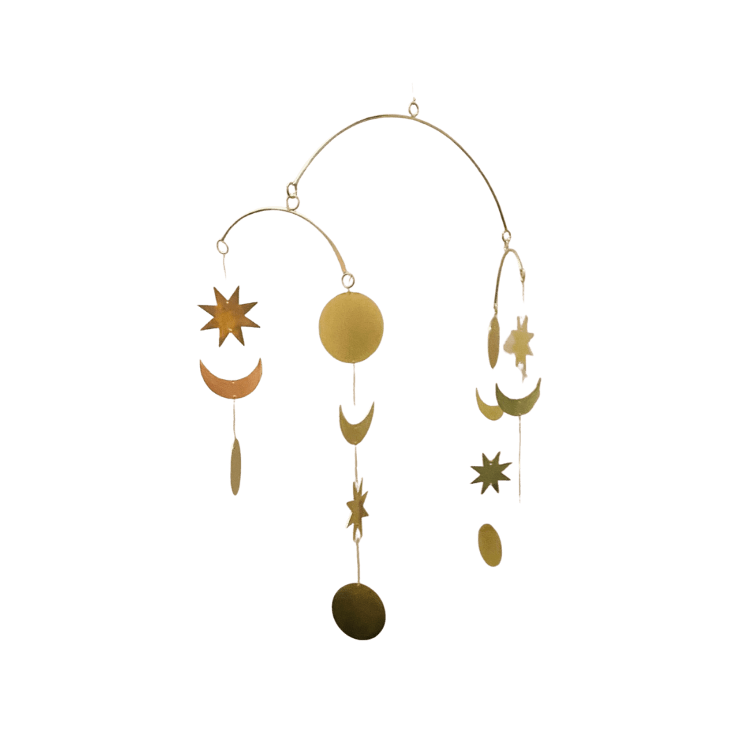 Brass Stars and Moon Mobile