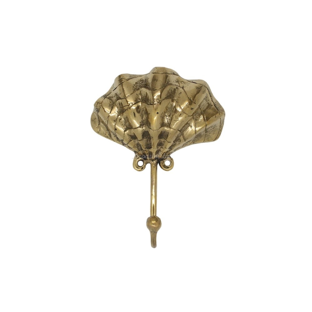 Clam Shell Brass Gold Hook