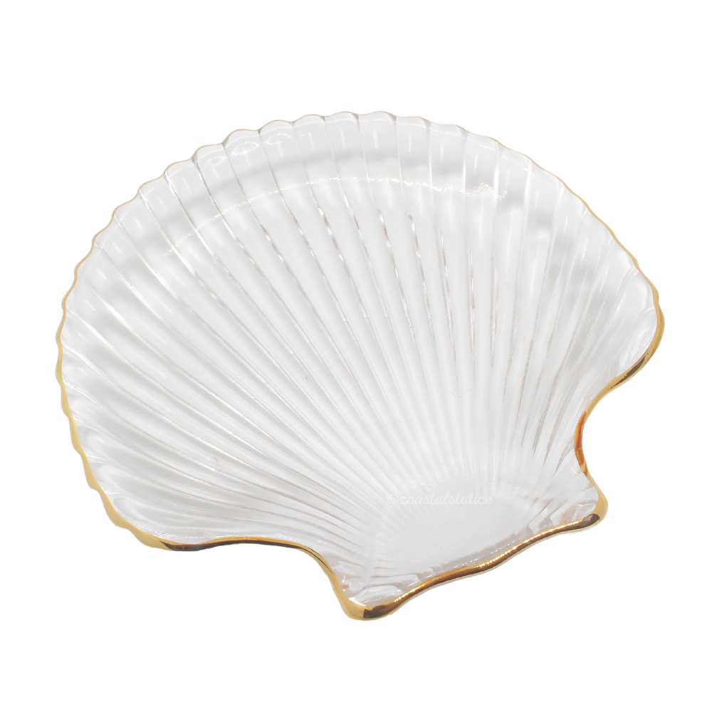 Glass Shell Dish