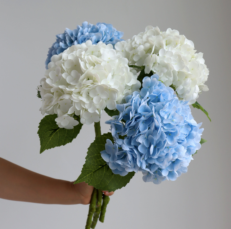 Real Touch Hydrangea Artificial Flower in bunch