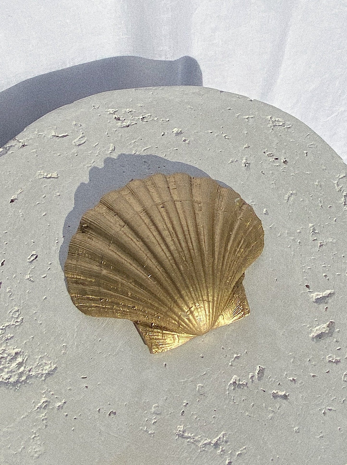 Gold Shell Dish