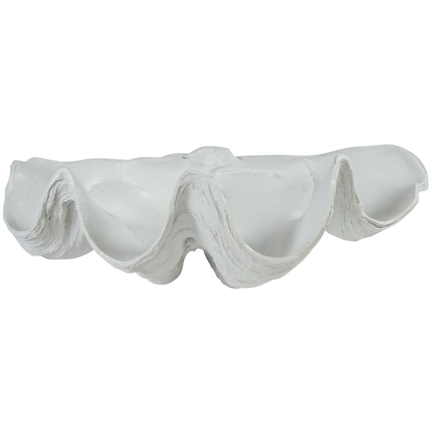 Columbus Clam Shell Bowl White
