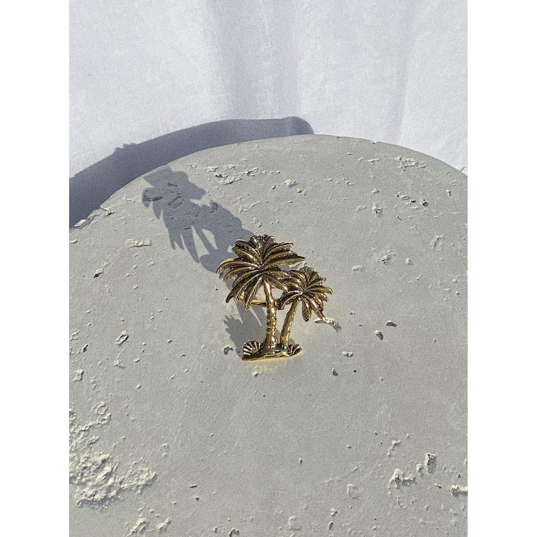 Palm Napkin Rings (Set/2)
