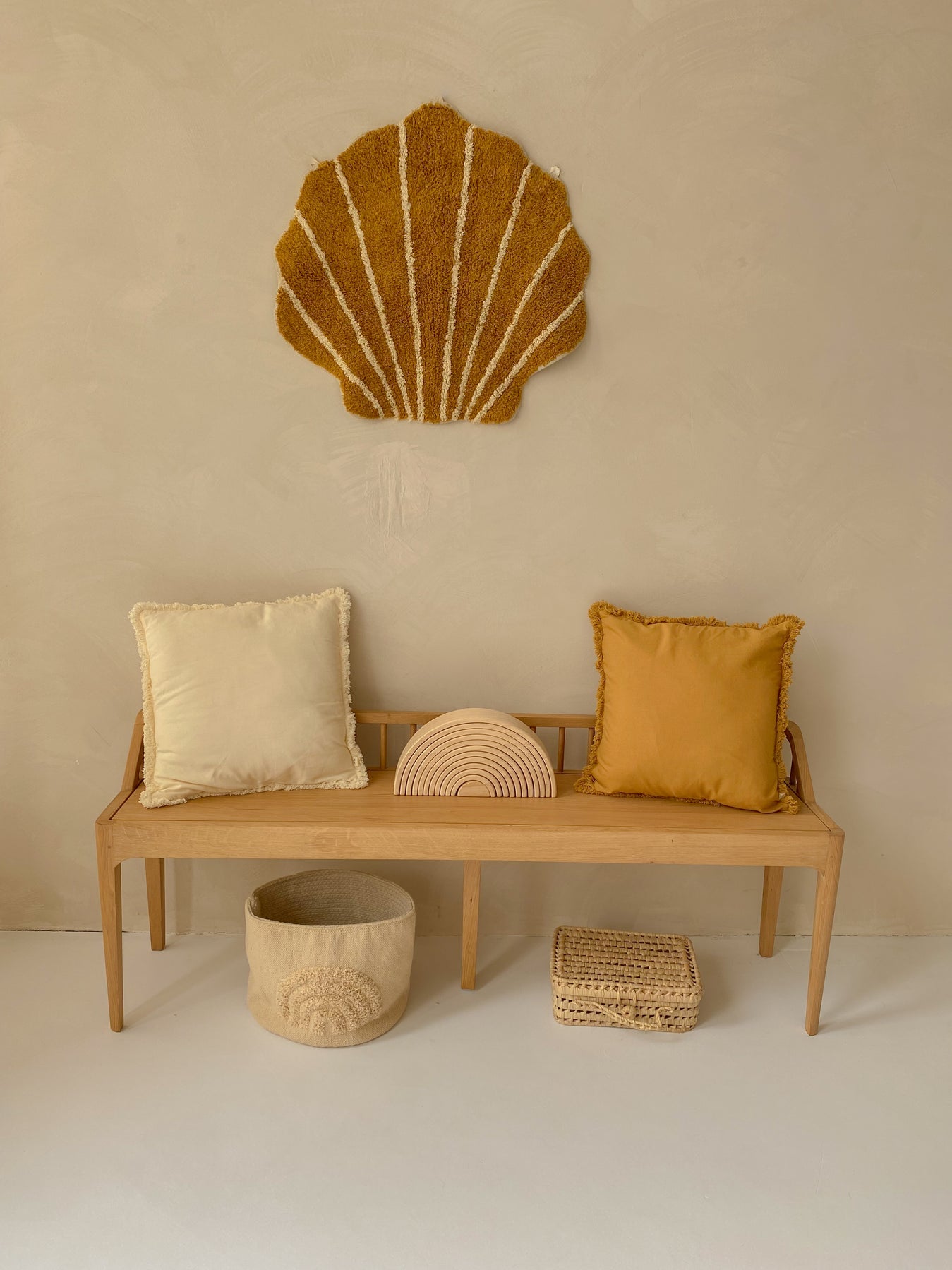 Shell Bath Mat - Wall Hanging