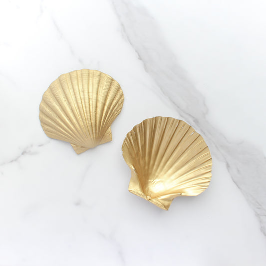 Gold Shell Dish